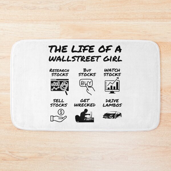 Item preview, The Life of a Wallstreet Girl designed and sold by ThreadsByCampion.
