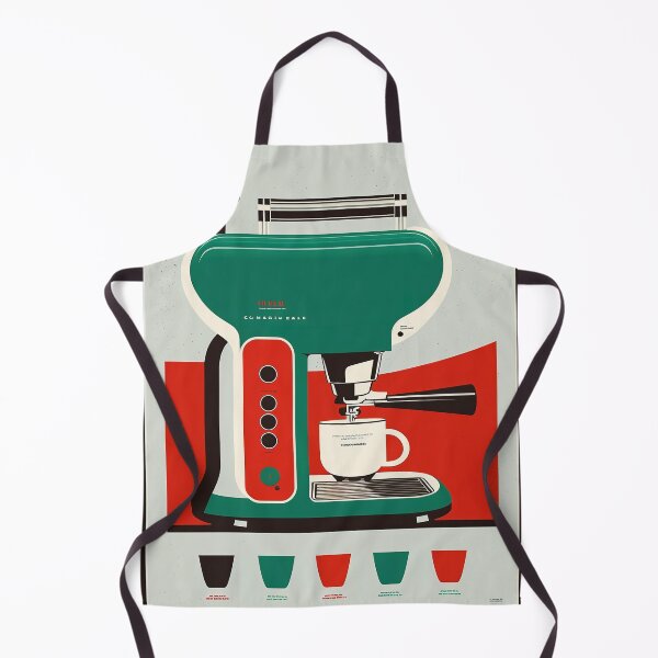 Item preview, Retro coffee machine designed and sold by Paintograma.