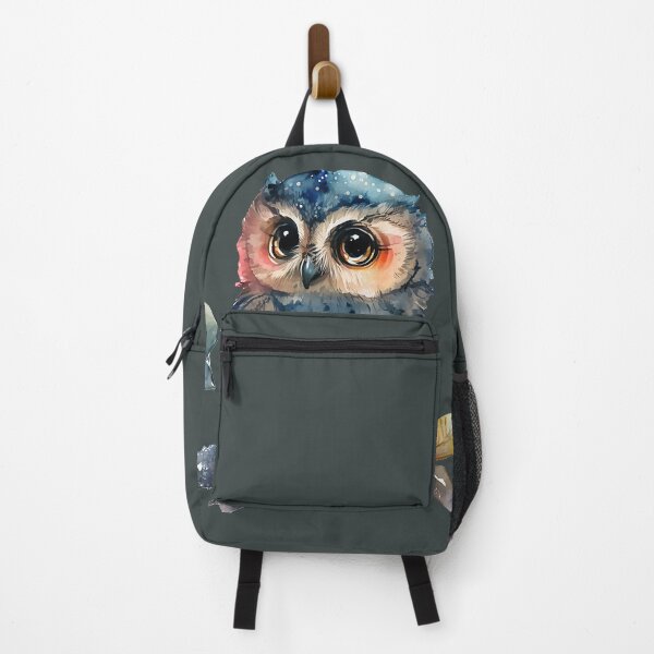 Item preview, An owl sitting on a branch. designed and sold by Myshopthings.