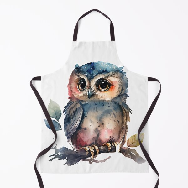 Item preview, An owl sitting on a branch. designed and sold by Myshopthings.