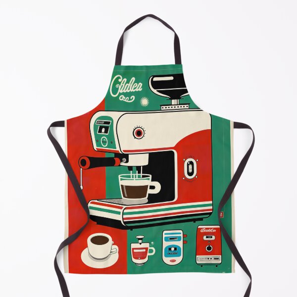 Item preview, Retro coffee machine designed and sold by Paintograma.