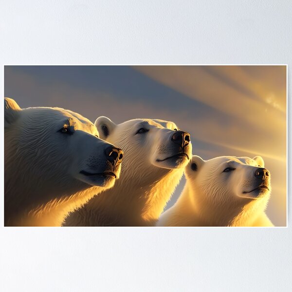 Item preview, Polar Bears designed and sold by Karen Roach.
