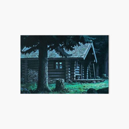 Item preview, Eine Malerhütte designed and sold by MeMinch.