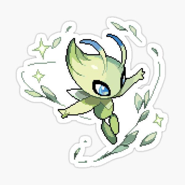 Pokemon Center 2020 Shiny Celebi Pikachu Zarude Set Of 48 Stickers