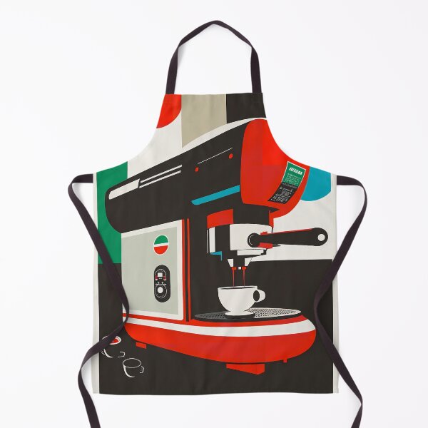 Item preview, Retro coffee machine designed and sold by Paintograma.
