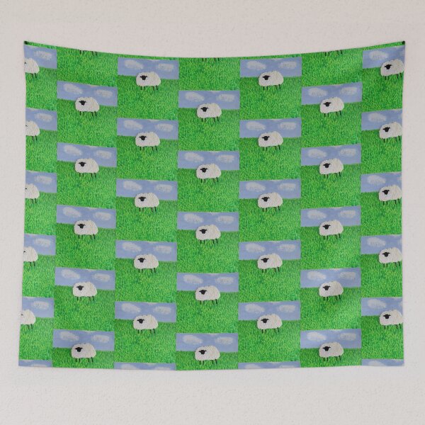 Item preview, Knotted Sheep designed and sold by LaLaTextiles.