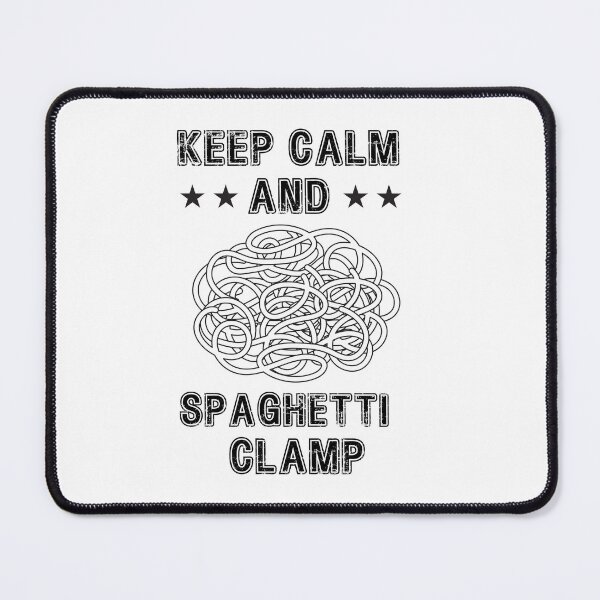 Item preview, Keep Calm And Spaghetti Clamp designed and sold by DigishopArte ⭐⭐⭐⭐⭐.