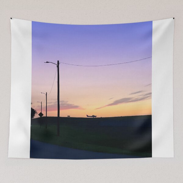 Item preview, Cessna 172 Holding Short at Sunset  designed and sold by Asa Schlobohm.