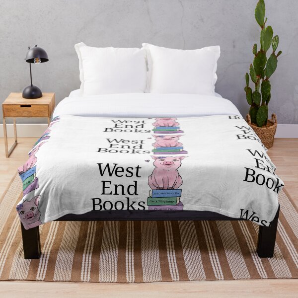 Item preview, West End Books logo designed and sold by KayRoseBee.