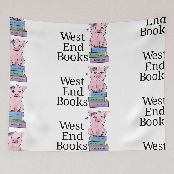 Item preview, West End Books logo designed and sold by KayRoseBee.