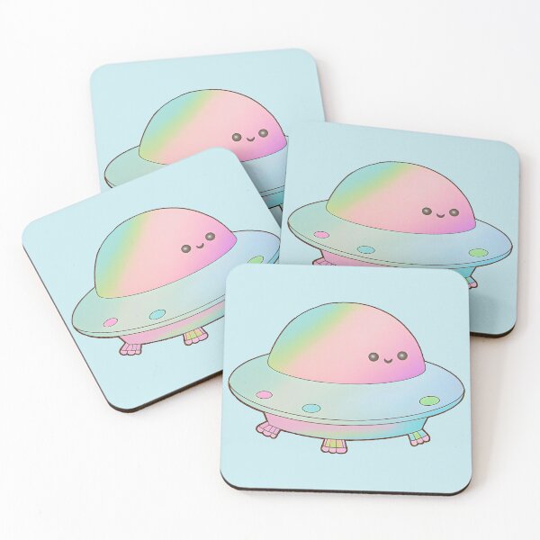 Item preview, Cute Space Pastel UFO  designed and sold by Iosis-Art.