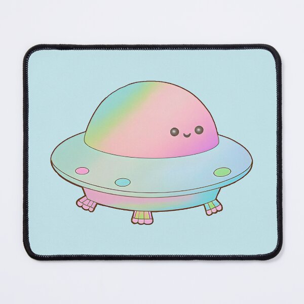 Item preview, Cute Space Pastel UFO designed and sold by Iosis-Art.