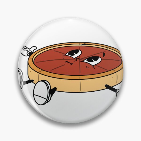 Item preview, Chicago Deepdish Pizza Cartoon designed and sold by Ryan Ayres.