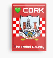 Cork Metal Print