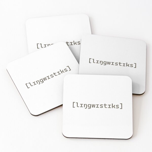 Item preview, [lɪŋgwɪstɪks], Linguistics, Discovering the Wonders of Linguistics designed and sold by RedArtsDesign.