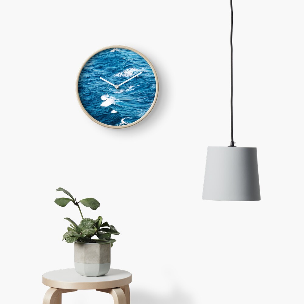 Ocean Waves Clock