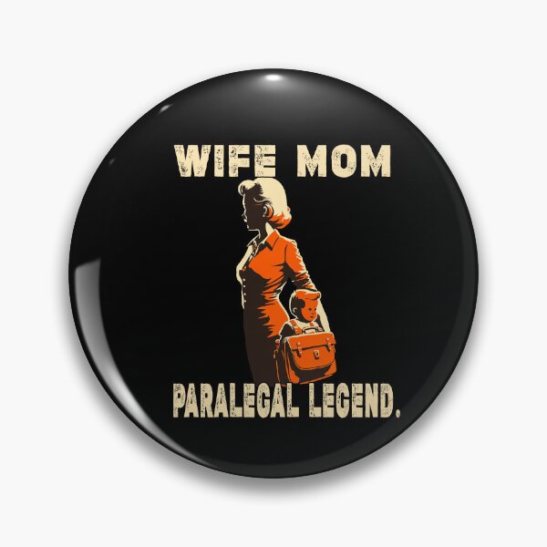 Item preview, Womens Wife Mom Paralegal Legend Vintage Women Law Firm designed and sold by TeeTopiaa.