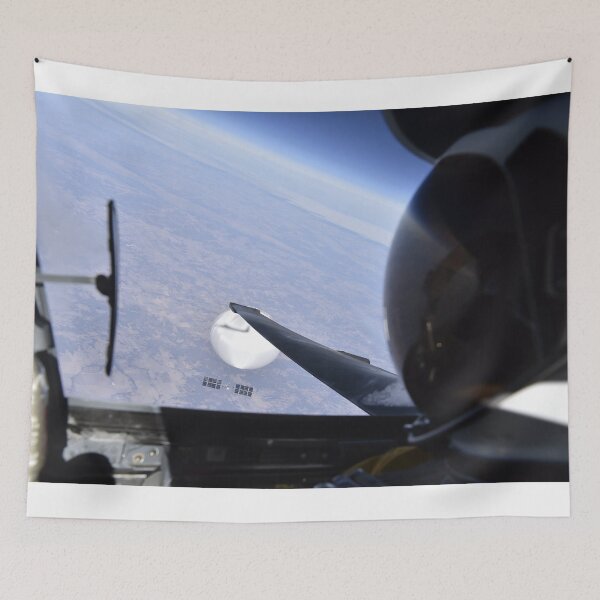 Item preview, Chinese Balloon Selfie From U-2 Spy Plane  designed and sold by Asa Schlobohm.