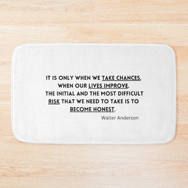 Item preview, Be honest QUOTE Walter Anderson designed and sold by motivationhood.