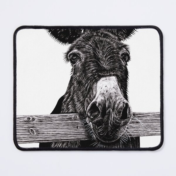 Item preview, Donkey illustration designed and sold by LorenDowding.