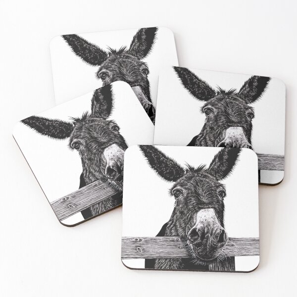 Item preview, Donkey illustration designed and sold by LorenDowding.