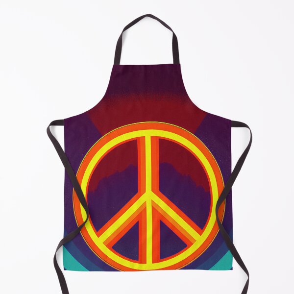 Item preview, Retro Style Peace Sign Design - Stand Out with a Unique Artwork designed and sold by nicpa-art.