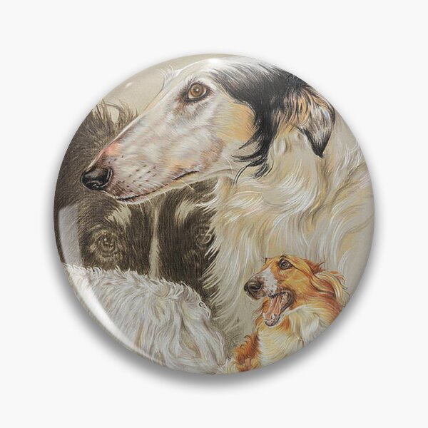 Item preview, Borzoi - Russian Wolfhound Revamp designed and sold by BarbBarcikKeith.