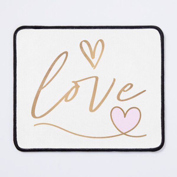 Item preview, Elegant Gold LOVE with Hearts Tee designed and sold by GotPink.