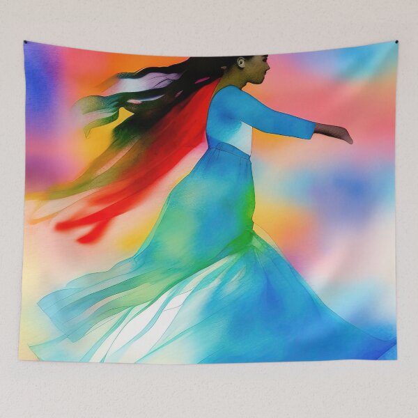 Artikelvorschau, Chromatic Rhythms: A Study in Color and Movement entworfen und verkauft von BeepBoopAIBoobs.