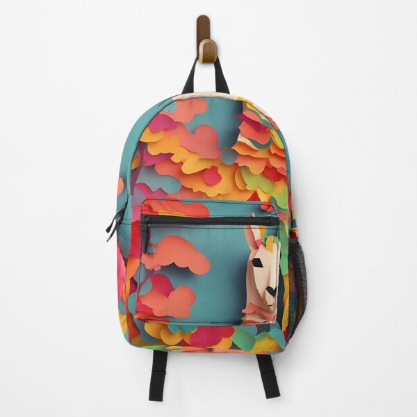 Item preview, Llama Color in Paper art style designed and sold by FormFinder.
