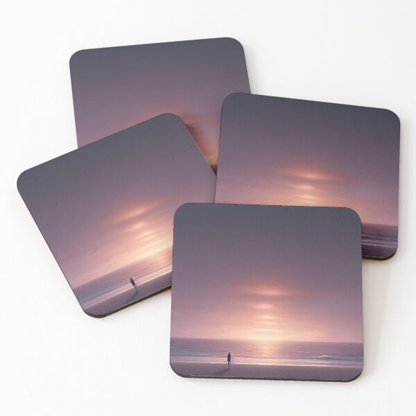 Item preview, Hermosa playa tranquila por la noche designed and sold by LLartstation.