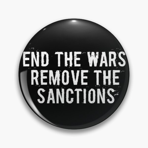 Item preview, End the wars, remove the sanctions designed and sold by JonathanR1994.
