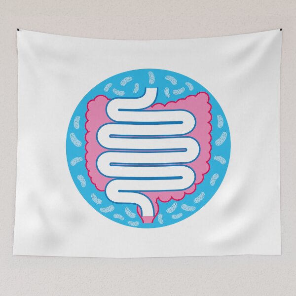 Item preview, Pictogram icon representing bowel immunity, probiotic protection. Ideal for medical and educational materials designed and sold by LucianoCosmo.