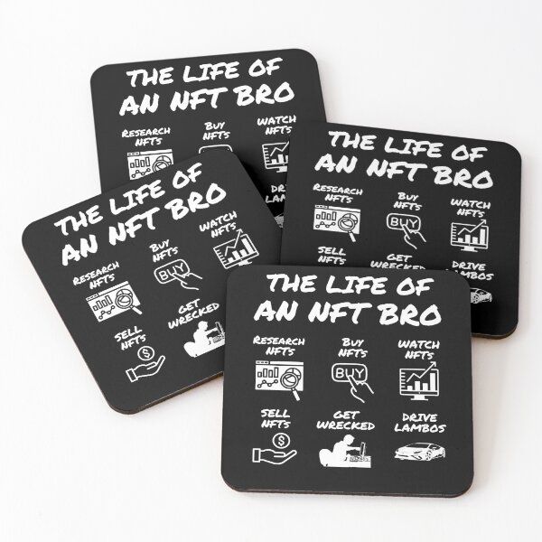Item preview, The Life of an NFT Bro BE designed and sold by ThreadsByCampion.