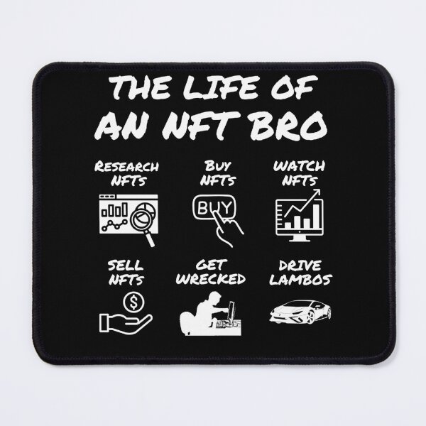 Item preview, The Life of an NFT Bro BE designed and sold by ThreadsByCampion.