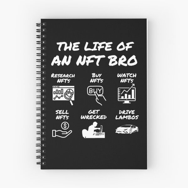 Item preview, The Life of an NFT Bro BE designed and sold by ThreadsByCampion.