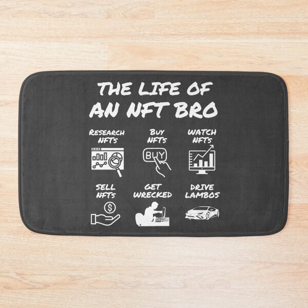 Item preview, The Life of an NFT Bro BE designed and sold by ThreadsByCampion.