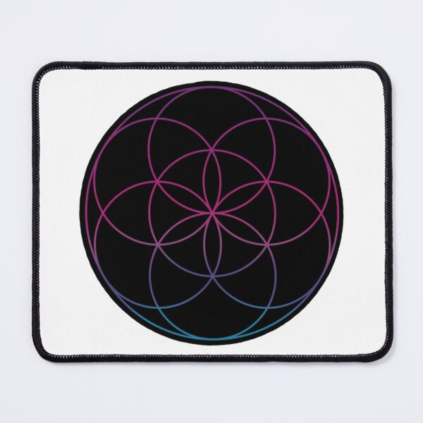 Item preview, Purple, pink and blue seed of life designed and sold by mia-alice85.
