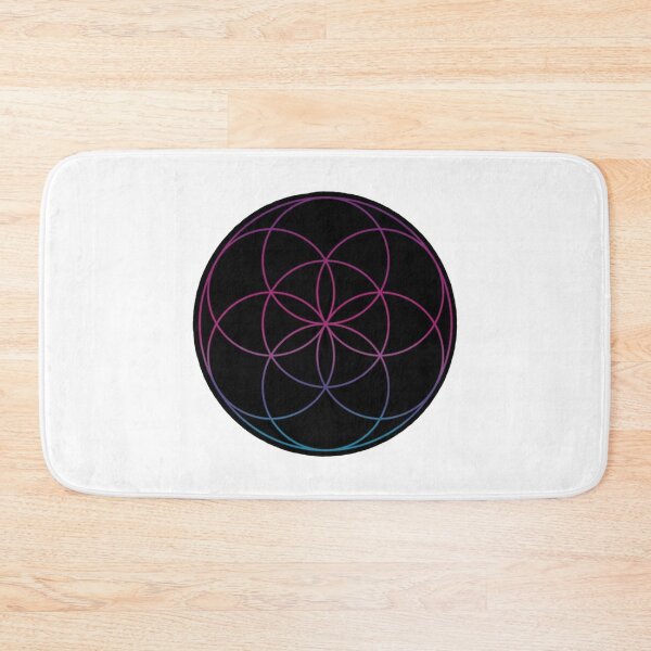 Item preview, Purple, pink and blue seed of life designed and sold by mia-alice85.