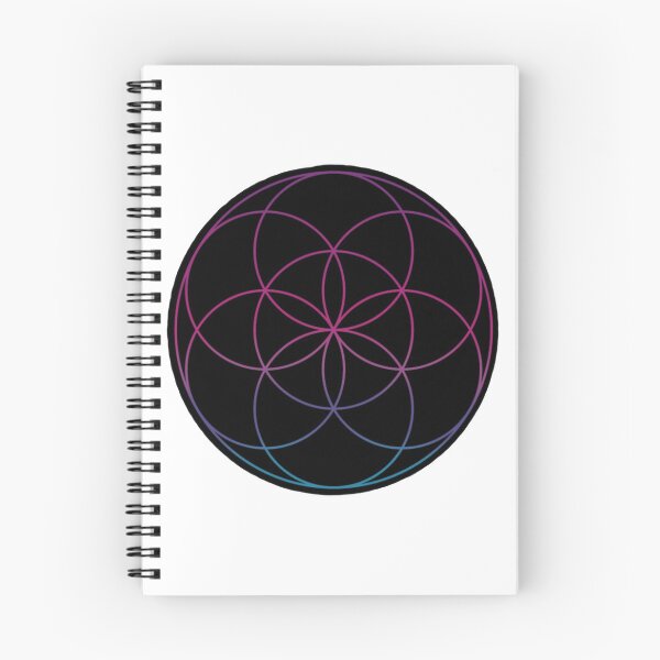 Item preview, Purple, pink and blue seed of life designed and sold by mia-alice85.