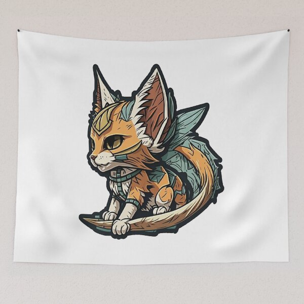 Item preview, Hylian Cat designed and sold by R-Digits ⭐⭐⭐⭐⭐.