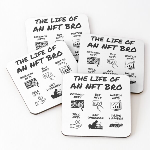 Item preview, The Life of an NFT Bro designed and sold by ThreadsByCampion.