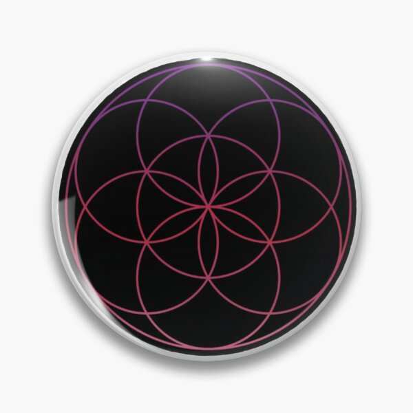 Item preview, Purple and pink seed of life designed and sold by mia-alice85.
