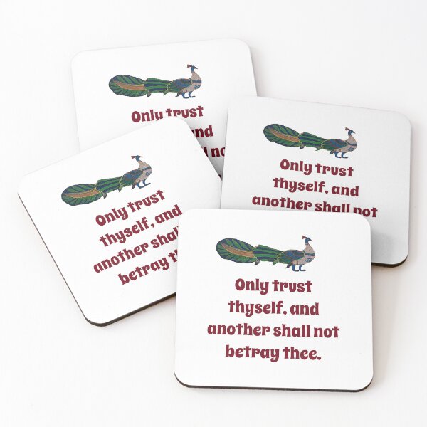Item preview, Only Trust Thyself - Confidence Quote designed and sold by CrankyOldDude.
