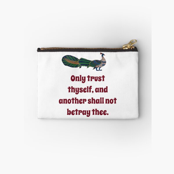Item preview, Only Trust Thyself - Confidence Quote designed and sold by CrankyOldDude.