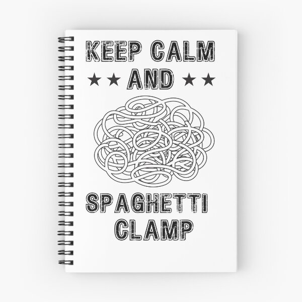 Item preview, Keep Calm And Spaghetti Clamp designed and sold by DigishopArte ⭐⭐⭐⭐⭐.