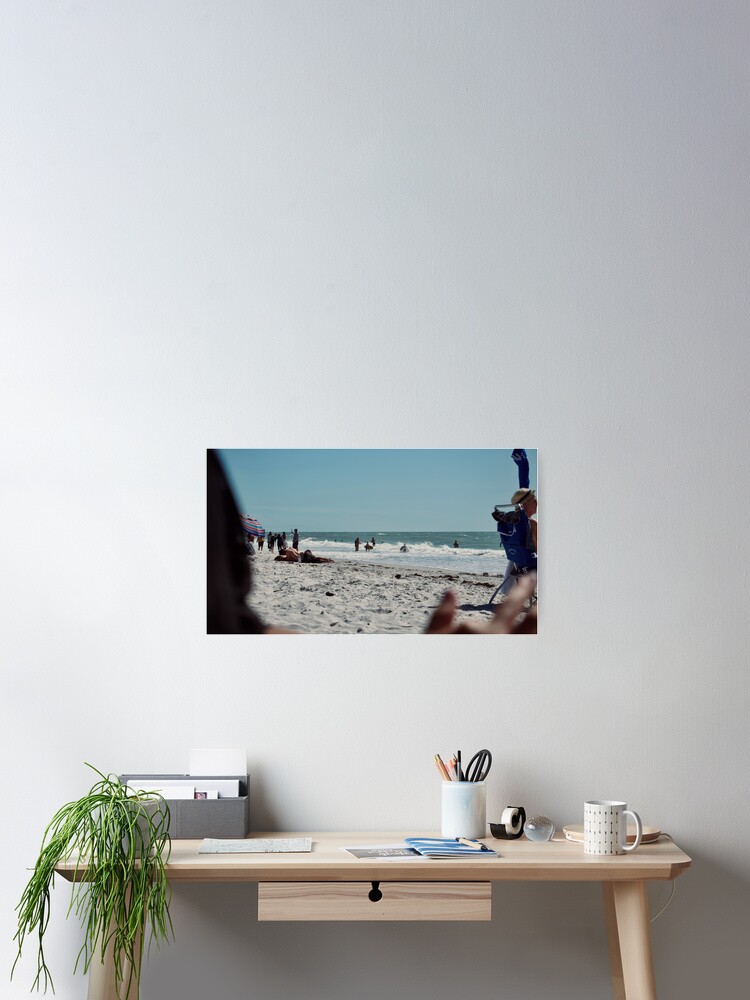 Thumbnail 2 of 3, Poster, NAPLES FLORIDA BEACH OCEAN designed and sold by teruyalab.