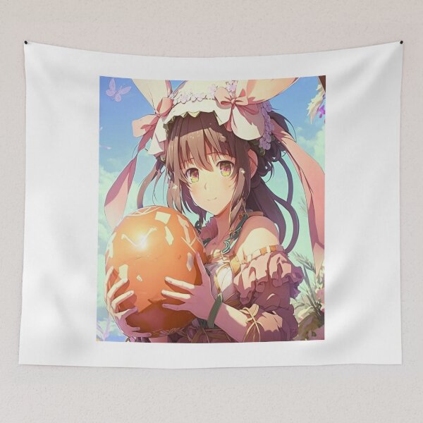 Item preview, Easter anime, Anime, Anime girl,Sweet anime girl, easter, rabbit, egg, Easter egg,, Easter rabbit,  designed and sold by K-BOSS.