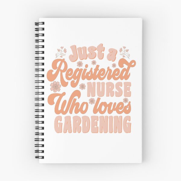 Item preview, Just a  registered nurse who loves gardening designed and sold by TaraGbear.