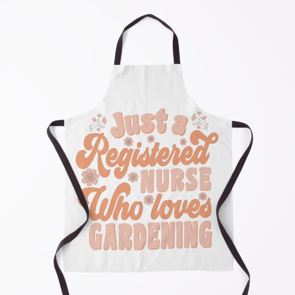 Item preview, Just a registered nurse who loves gardening designed and sold by TaraGbear.